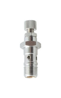 RA60 - Screw for flow regulation with nut and regulating spindle