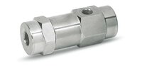 3 ways single pilot operated check valve, in line - VBPSL