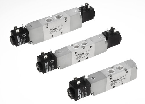AW-VY - Solenoid operated pneumatic valves 1/2