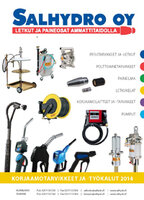 Workshop equipment and tools 2014 -catalogue published