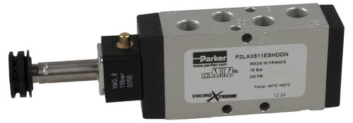 5/2-venttiili sähkö/jousi Parker Viking Xtreme -40°C