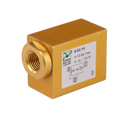 Pikapoistoventtiili 1/4