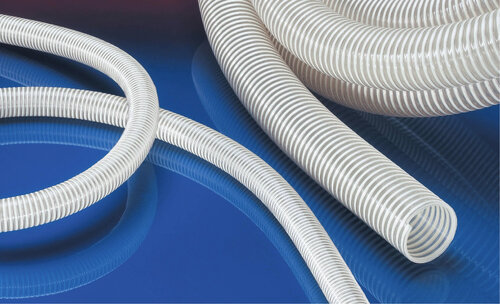 OREGONPUA - PU-hose with PVC helix spiral and grounding wire