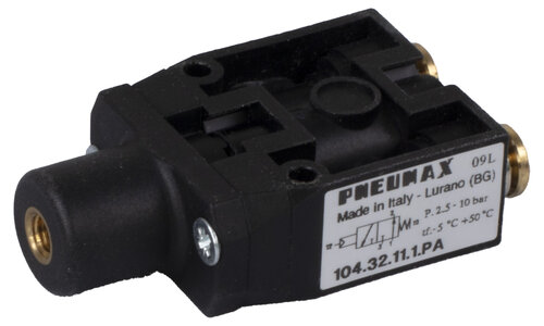 3/2 venttiili paine/jousi Ø4 Pneumax